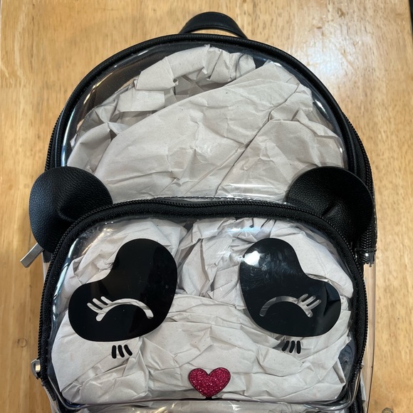 Clear Panda Backpack NWT - Picture 2 of 6